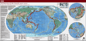 Harta cutremure 1900-2007