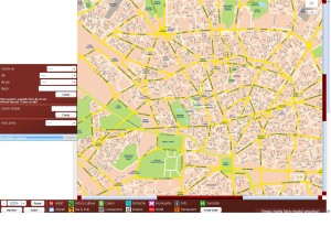 Harta orasului Bucuresti