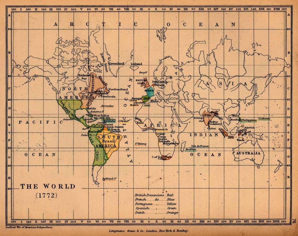 Harta Lumii 1772 1024x811 